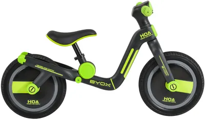 Bicicleta de echilibru Byox - Harly, verde