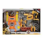Jucarie set unelte MegaCreative 569330, vesta de protectie+accesorii, 59x41x7cm, pvc, +3ani