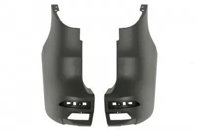 Bara corner spate stanga dreapta (set; versiunea cu usa spate, negru) potrivit RENAULT KANGOO III Van 01.21