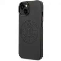 Husa pentru Apple iPhone 14 Plus, Karl Lagerfeld, Perforated Logo, Neagra