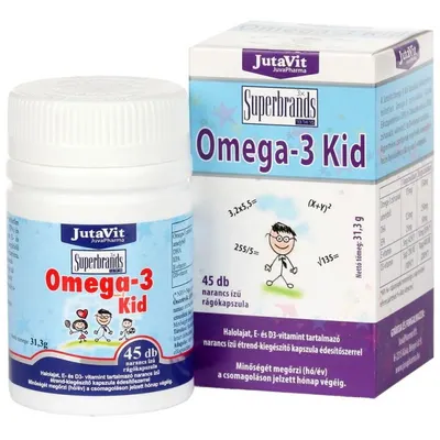 Omega 3 Kid cu Gust de Portocale 45cps moi