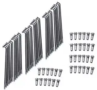 Set 36 spite, 18 x 185, 18 x 220 mm