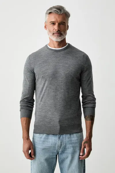 Hackett London pulover pentru bărbați din lână merino