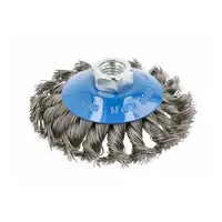 Perie cu disc 100 mm, M14, sarma de otel 0,3 mm