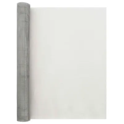 vidaXL Ecran din plasă 60 x 1000 cm 20 Mesh Oțel Inoxidabil 201