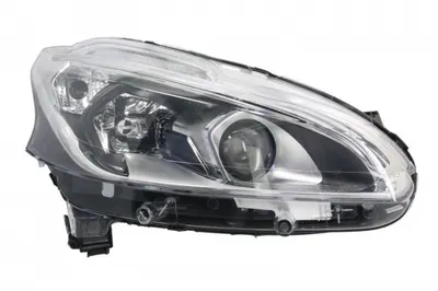 Far dreapta H7 LED PY21W, electric, cu motor, culoare interior negru, culoare semnalizator: transparent potrivit PEUGEOT 208, 208 I -06.15