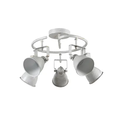 Lustra Juno Alb 5xE27 60W