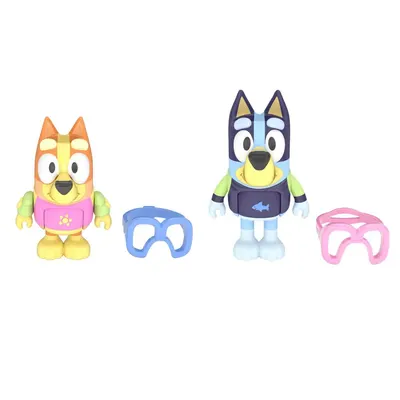 Set de joaca cu 2 figurine Bluey Distractie la Piscina