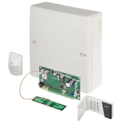 Kit alarma antiefractie wireless Satel MICRA, 5 zone, GSM/GPRS, 433 MHz