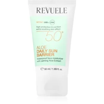 Revuele Aloe Daily Sun Barrier SPF 50+ crema de zi calmanta SPF 50+