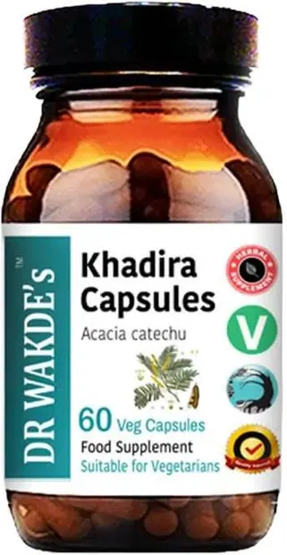 Acacia catechu, 60 capsule, Dr Wakde's