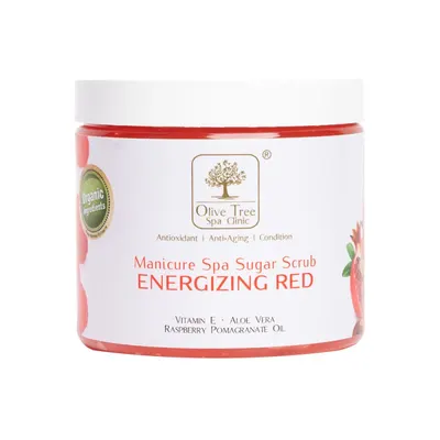 Manicure Spa Sugar Scrub Energizing Red - 200gr