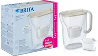 Cană BRITA - Style Cool Essential, LED, 2.4 l, cu 2 Maxtra Pro, nisip
