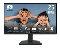 Monitor Consumer MSI PRO MP251, 24.5", 1920x1080 pixeli, Black, 2 ani Garantie