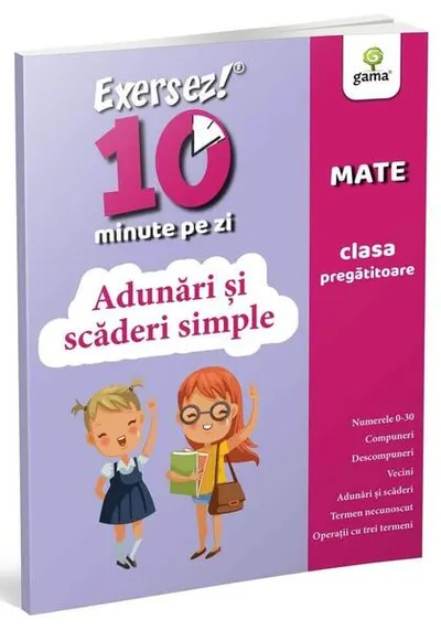 Adunări și scăderi simple - Paperback brosat - ***