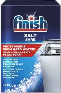 Sare pentru mașină de spălat vase Finish - Sare Speciala, 1.5 kg