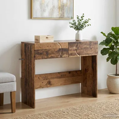 vidaXL Masă de consolă Lemn vechi 96,5 x 38 x 75 cm Lemn prelucrat