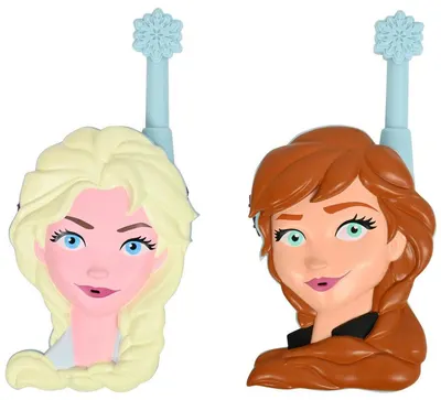 Set de joacă Lexibook - Walkie-talkie Frozen, 3D, rază 500 m