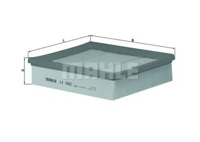 Filtru aer MAHLE ORIGINAL LX 1652
