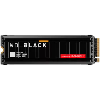 SSD WD_BLACK SN8100 HeatSink 8TB M.2 2280 PCIe Gen5 x4 NVMe, Read/Write: 14900/13200 MBps, IOPS 2200K/2400K, TBW: 4800, powered