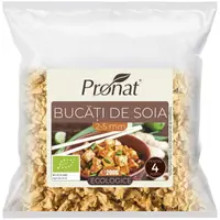 Bucati de Soia 2-5mm (Proteina Vegetala Texturata TVP) Ecologice/Bio 200g
