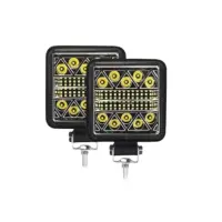 Proiector LED P.TIP 30-OFF ROAD: 4"/120W /12V-24V/12.000 LM/ IP 68 Rezistent la apa