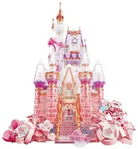 Constructor Wonder Moon - Castelul Lunii și al Stelelor (roz)