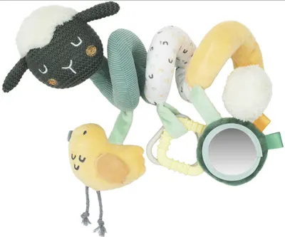 Spirală orizontală pentru bebeluși KikkaBoo Sleepy Sheep