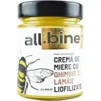 Crema de Miere cu Ghimbir si Lamaie Liofilizate 300g