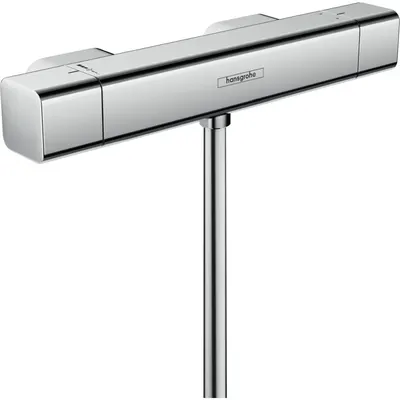 Baterie dus termostatata crom Hansgrohe Ecostat E 15773000