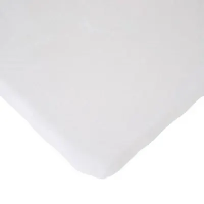 Cearsaf saltea 75x95 cm Childhome, Tricot Alb