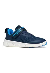 Pantofi sport Foot-run cu velcro si talpa flexibila - Bleumarin