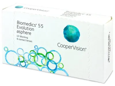 Biomedics 55 Evolution (6 lentile)