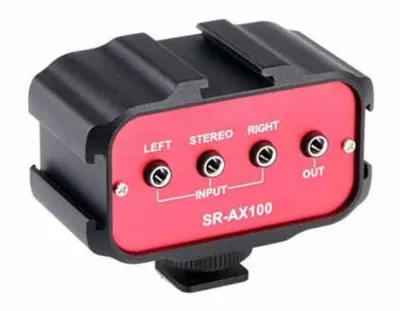 Mini Mixer Audio Saramonic - SR-AX100, Roșu