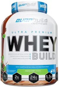 Ultra Premium Whey Build, măr, 2.27 kg, Everbuild