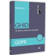 GDPR. Ghid de aplicare materiala si teritoriala