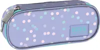 Penar oval școlar BackUp A - Dots, 1 fermoar