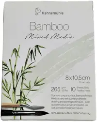 Caiet de schițe Hahnemuhle - Bamboo Mini, 8 x 10.5, 10 foi