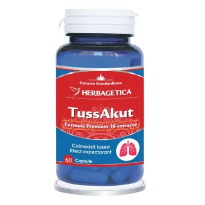 TussAkut, Herbagetica | 60 capsule