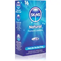 Skins Natural prezervative Vanilla 16 buc