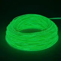 Kit fir luminos El Wire, lungime 2 metri, invertor inclus