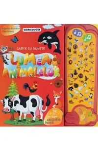 Lumea animalelor. Carte cu sunete: 52 de butoane
