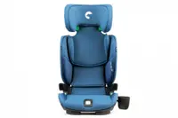 Scaun auto compact Kidnort cu SPS, isofix, Tetiera si spatar reglabile, prevazut cu cotiere, I-Size 100-150cm R-129 Natt Blue