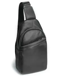 Geanta pentru barbati, X0150, piele naturala, Neagra