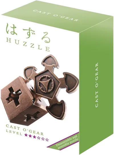 Puzzle logic metalic Hanayama - Cast Puzzle O'Gear Huzzle