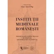 Institutii medievale romanesti