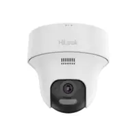 Camera supraveghere wireless IP Speed Dome PT WiFi 6 Hikvision HiLook IPC-F140-LIDF/W, 4 MP, 2.8 mm, lumina alba 15 m, IR 20 m, microfon si difuzor, slot card, avertizare sonora