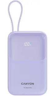 Baterie portabilă Canyon - OnPower 101, 10000 mAh, Purple