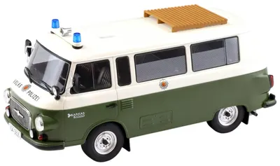 Model Car Group Model de colecție: Mașini - Barkas B 1000 microbuz, Volkspolizei 1965