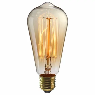 Bec cu filament Yeelight LED Filament Bulb ST64, 6W, 500lm - Default Title